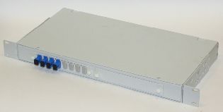 Кросс оптический КС 19", 1U, 4, SM SC/UPC укомплектованный